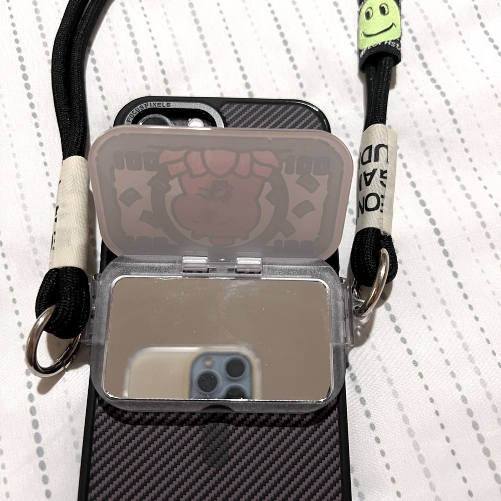 Crossbody Phone Strap with Mirror Clip [New] - Picture 4 of 5